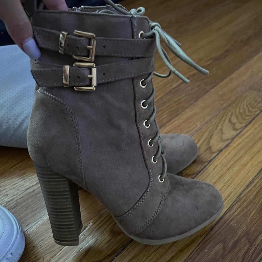 Bootie heels